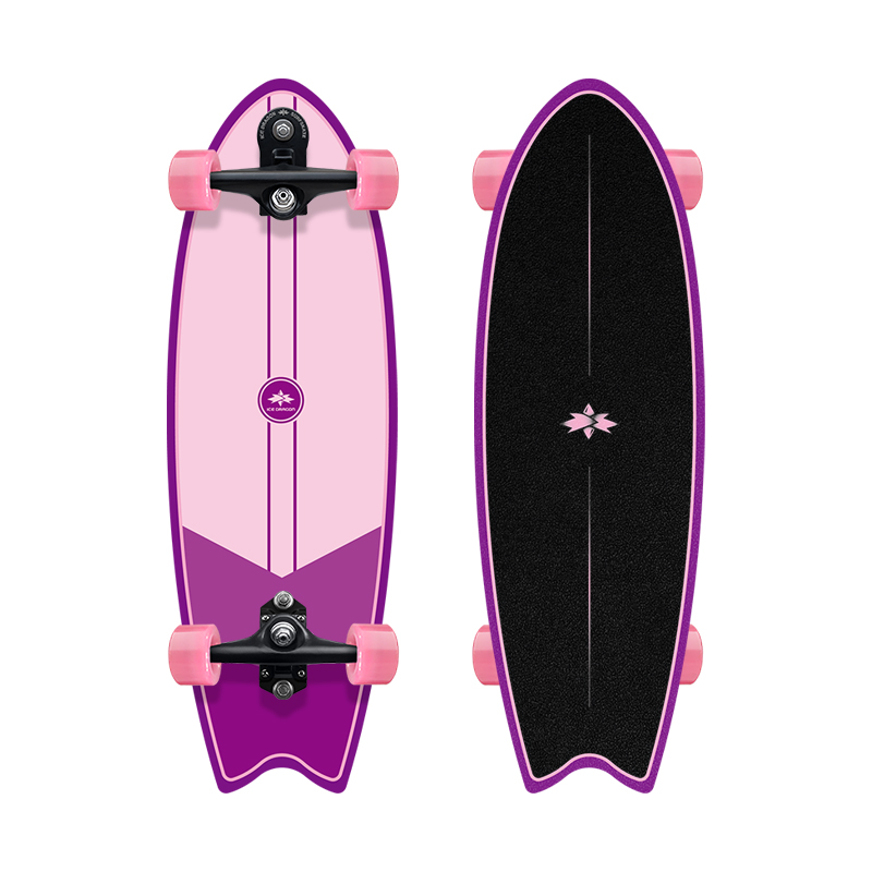 B7-2.0 SPRING BRIDGE - 31 INCHES - EMPTY VALLEY CYANIDE - PINK WHEEL